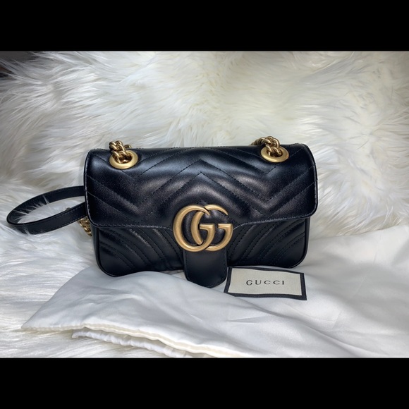 GG Marmont matelassé MINI - Picture 2 of 13